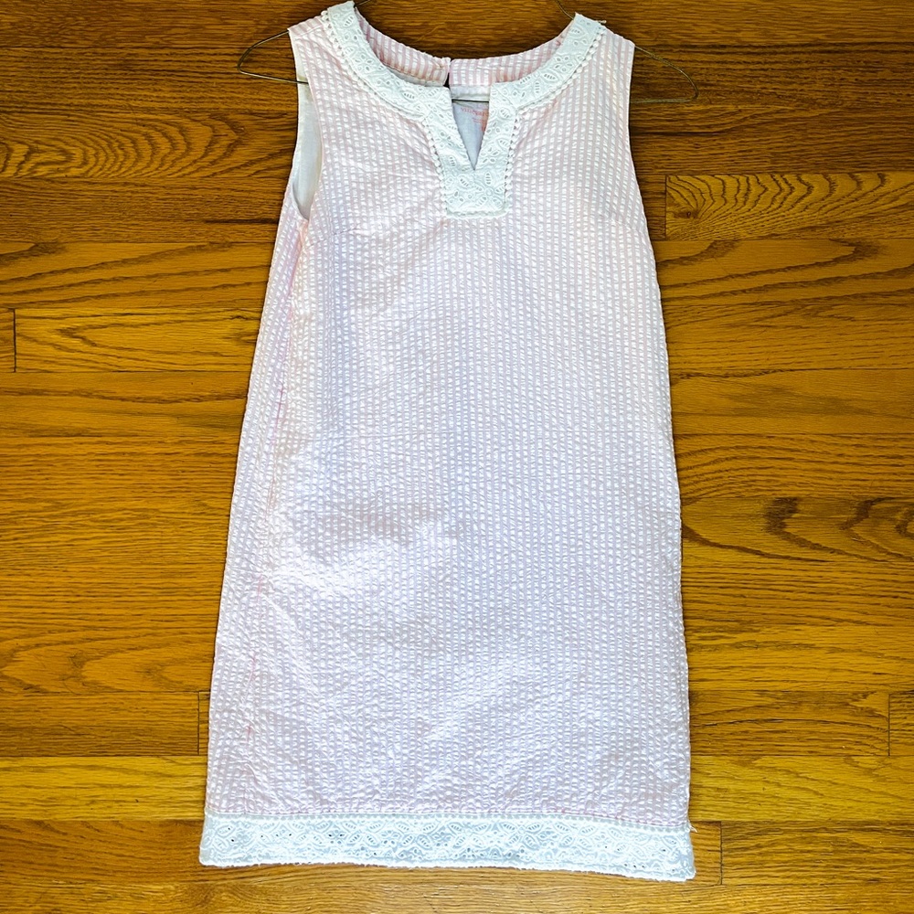 Vineyard Vines Girls Seersucker Tunic Dress